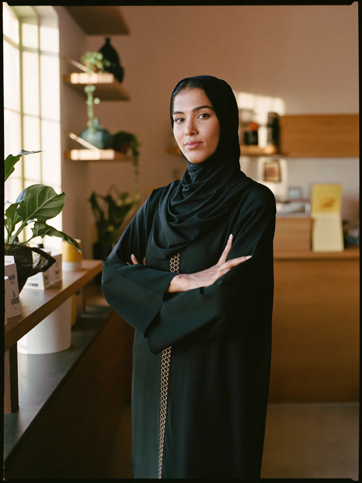 A UAE small-business owner